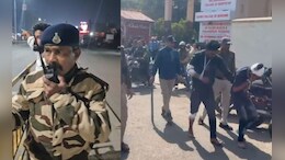 पुलिस अधिकारी की पिटाई मामले में हुआ बड़ा एक्शन, जेल प्रहरी सस्पेंड