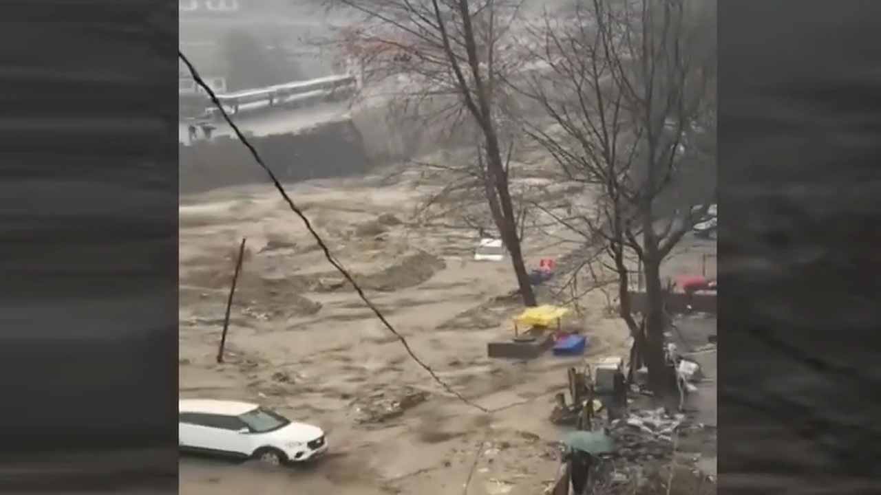 Rain Havoc In Himachal Pradesh: Many Vehicles Washed Away