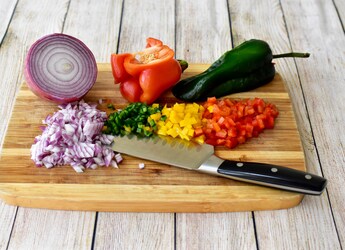 Diced Vs. Chopped: What's The Difference Between These Two Techniques? Diced Vs. Chopped: What's The Difference Between These Two Techniques?