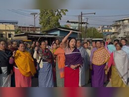 Protest Against President's Rule Continues In Manipur, Meiteis Demand Rollback