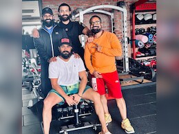 Ram Charan And His Cousins Varun And Sai Durgha Tej "Reload Together" In Latest Gym Snap