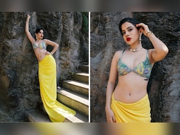 Uorfi Javed In A Yellow Skirt And Bralette Is Chic Summer Style Done Right Uorfi Javed In A Yellow Skirt And Bralette Is Chic Summer Style Done Right