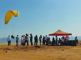 Maharashtra Student Paraglides To College To Avoid Traffic