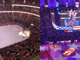 Watch: Canadians Boo US National Anthem After Trump Imposes 25% Tariffs