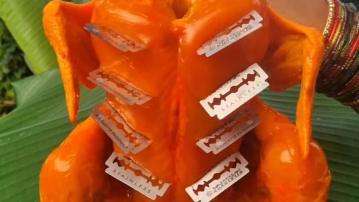 Is This Fried Chicken Recipe Too Sharp For Comfort? Watch Viral Video