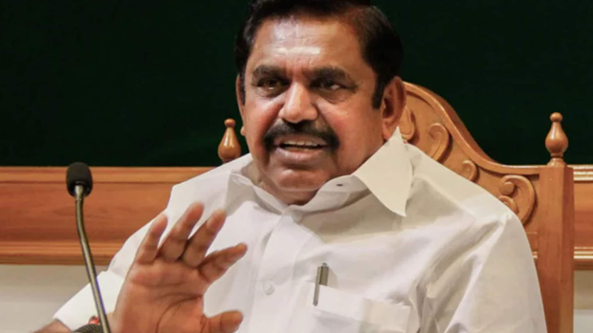 "No Pictures...": AIADMK Leader Boycotts Event For Party Chief E Palaniswami