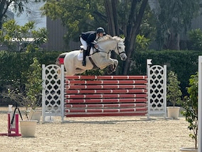 Tejas Dhingra Retains Title At National Equestrian Championship Show Jumping Event