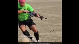 After Video Of Men Playing Football Holding AK-47s Went Viral, 5 Arrested In Manipur