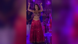 Bhumi Pednekar's Stunning Red </i>Lehenga</i> Perfectly Matches Her Grooves In <i>Gori Hai Kalaiyan</i>