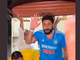 आई गं...! कॅफेचं शटर धाडकन् अभिषेक बच्चनच्या डोक्यावर आदळलं, पाहा VIDEO आई गं...! कॅफेचं शटर धाडकन् अभिषेक बच्चनच्या डोक्यावर आदळलं, पाहा VIDEO