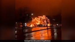 US Plane Crash Caught On House's Doorbell Camera, Residents Run In Panic
