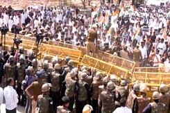 Rajasthan Congress Leaders Protest Suspension Of 6 MLAs From Assembly Rajasthan Congress Leaders Protest Suspension Of 6 MLAs From Assembly