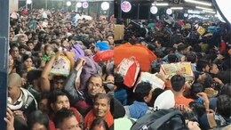 Videos Show Massive Rush At New Delhi Railway Station Before Deadly Stampede