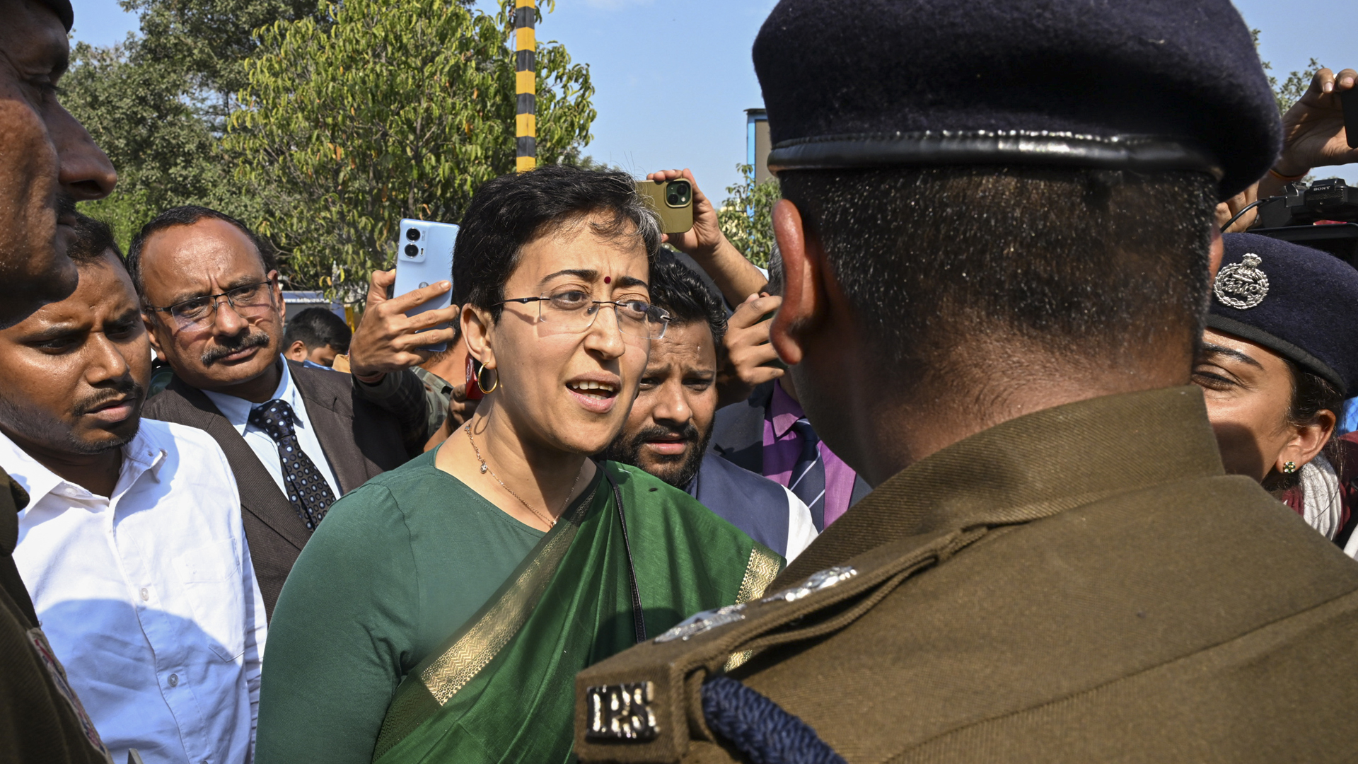 Chaos Outside Delhi Assembly, Atishi's Car Stopped, She Writes To Speaker