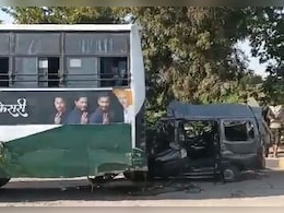 8 Dead As Bus Collides With Van After Tyre Burst On Rajasthan Highway 8 Dead As Bus Collides With Van After Tyre Burst On Rajasthan Highway