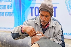 Hygiene Meets Spirituality: Barbers And Pandas At Maha Kumbh Hygiene Meets Spirituality: Barbers And Pandas At Maha Kumbh