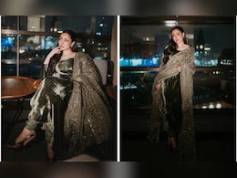 Hania Aamir In A Beautiful Green Suit Is Ethnic-Chic Perfection