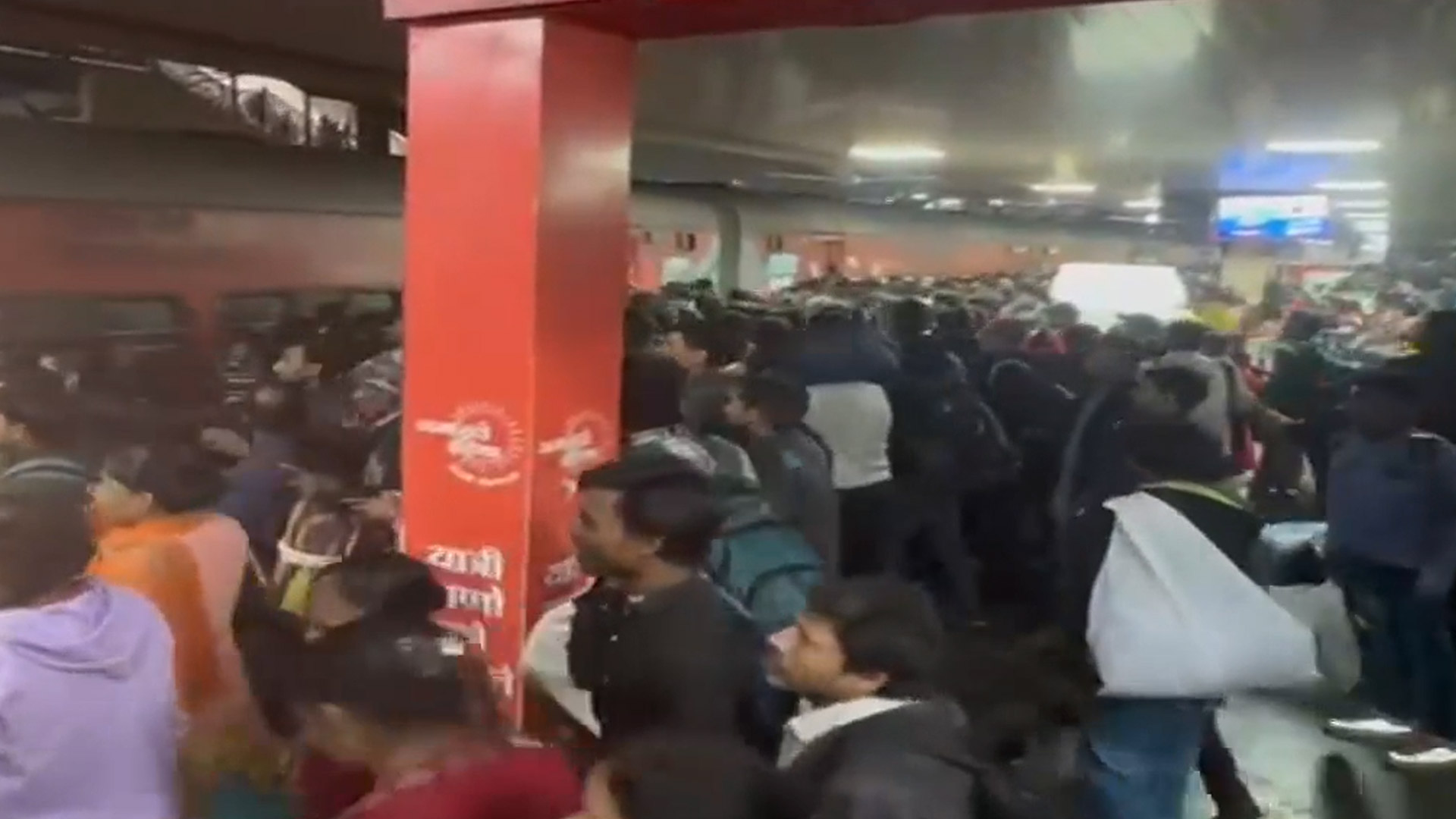 4 Fall Unconscious After Kumbh Rush Triggers Chaos At Delhi Railway Station