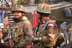Day 1 Of President's Rule: Security Increased Across Manipur Day 1 Of President's Rule: Security Increased Across Manipur