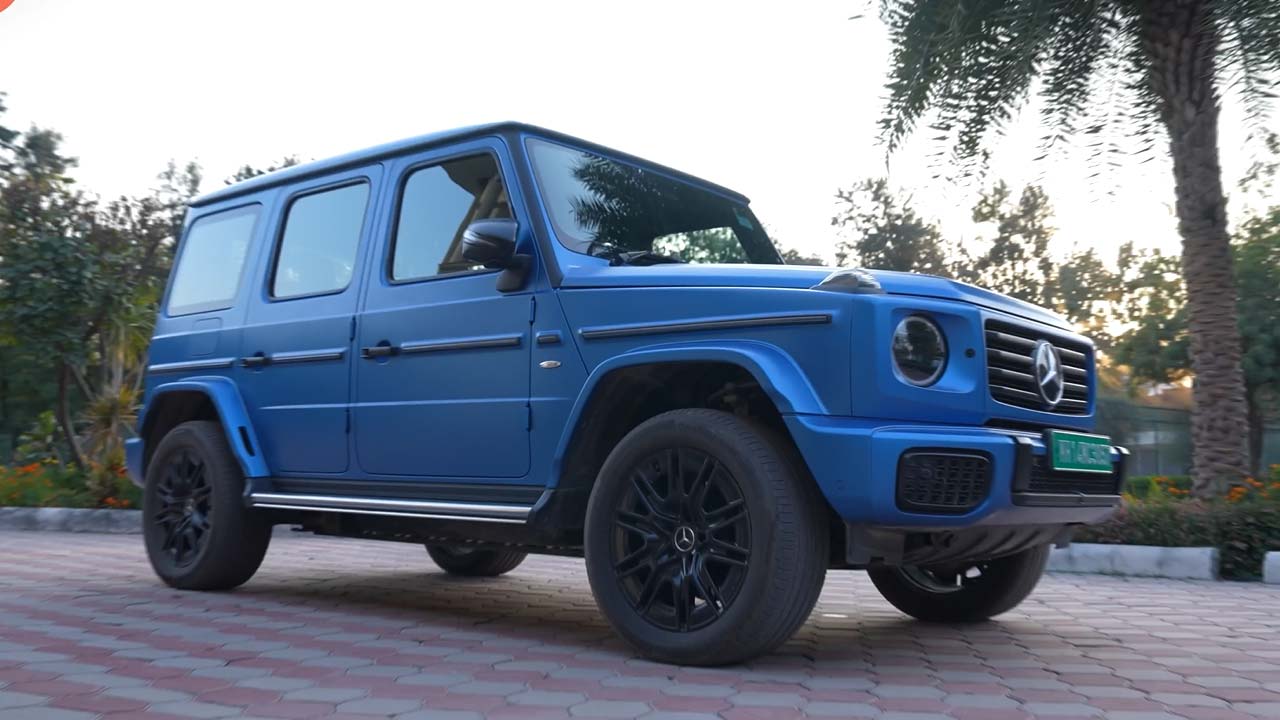 Gadgets 360 With Technical Guruji: Mercedes-Benz G 580 With EQ