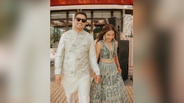 Prajakta Koli And Vrishank Khanal Keep It Stylish In Green Outfits By Anita Dongre For Their Pre-Wedding Rituals