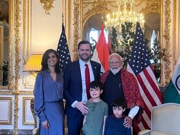 Toy Train, Alphabet Set: PM Modi's Gifts For US Veep JD Vance's Children Toy Train, Alphabet Set: PM Modi's Gifts For US Veep JD Vance's Children
