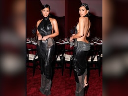 Some Backless Black Magic, Feat. Kim Kardashian In Balmain Crocodile Couture Some Backless Black Magic, Feat. Kim Kardashian In Balmain Crocodile Couture