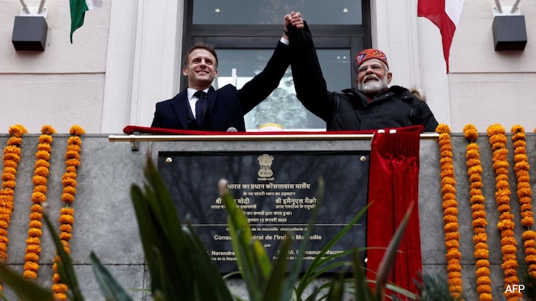 PM Modi, French President Macron Discuss Ukraine, Other Conflicts