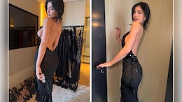Kylie Jenner Is A Sparkling Black Diamond In A Backless Gown