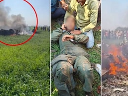 Air Force's Mirage 2000 Fighter Jet Crashes Near Shivpuri In Madhya Pradesh Air Force's Mirage 2000 Fighter Jet Crashes Near Shivpuri In Madhya Pradesh