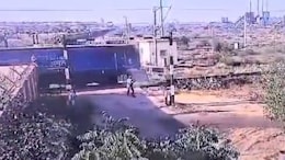 Video - Stuck On Track, A Desperate Dash: Train Hits SUV In Rajasthan