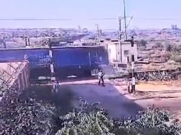 Video - Stuck On Track, A Desperate Dash: Train Hits SUV In Rajasthan Video - Stuck On Track, A Desperate Dash: Train Hits SUV In Rajasthan
