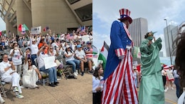 Thousands March In Dallas To Protest Trump's Immigration Policies