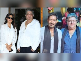 Janhvi Kapoor And Ajay Devgn Seek Blessings At Mumbai's Krishna Kali Temple