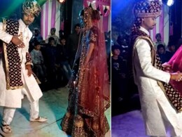 दुल्हन ने नहीं दिया साथ तो दूल्हे ने छोड़ दिया हाथ, फिर फ्लोर पर किया ऐसा डांस, यूजर्स बोले- ये सब क्या देखना पड़ रहा है दुल्हन ने नहीं दिया साथ तो दूल्हे ने छोड़ दिया हाथ, फिर फ्लोर पर किया ऐसा डांस, यूजर्स बोले- ये सब क्या देखना पड़ रहा है