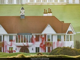 Trump's Golf Resort In Scotland Vandalised With Pro-Palestine Graffiti Trump's Golf Resort In Scotland Vandalised With Pro-Palestine Graffiti
