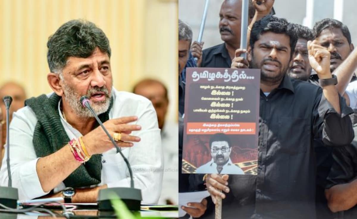 DK Shivakumar Calls BJP’s Annamalai ‘Poor Man’, He Responds