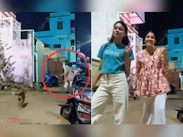 सड़क पर Reel बना रहीं लड़कियों के पीछे पड़ा कुत्तों का झुंड, देख लोग बोले- पापा की परी के पीछे पड़ा गली का कुत्ता सड़क पर Reel बना रहीं लड़कियों के पीछे पड़ा कुत्तों का झुंड, देख लोग बोले- पापा की परी के पीछे पड़ा गली का कुत्ता