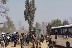 Kuki Protesters Clash With Security Forces On Day 1 Of 'Free Movement' In Manipur, 1 Killed Kuki Protesters Clash With Security Forces On Day 1 Of 'Free Movement' In Manipur, 1 Killed