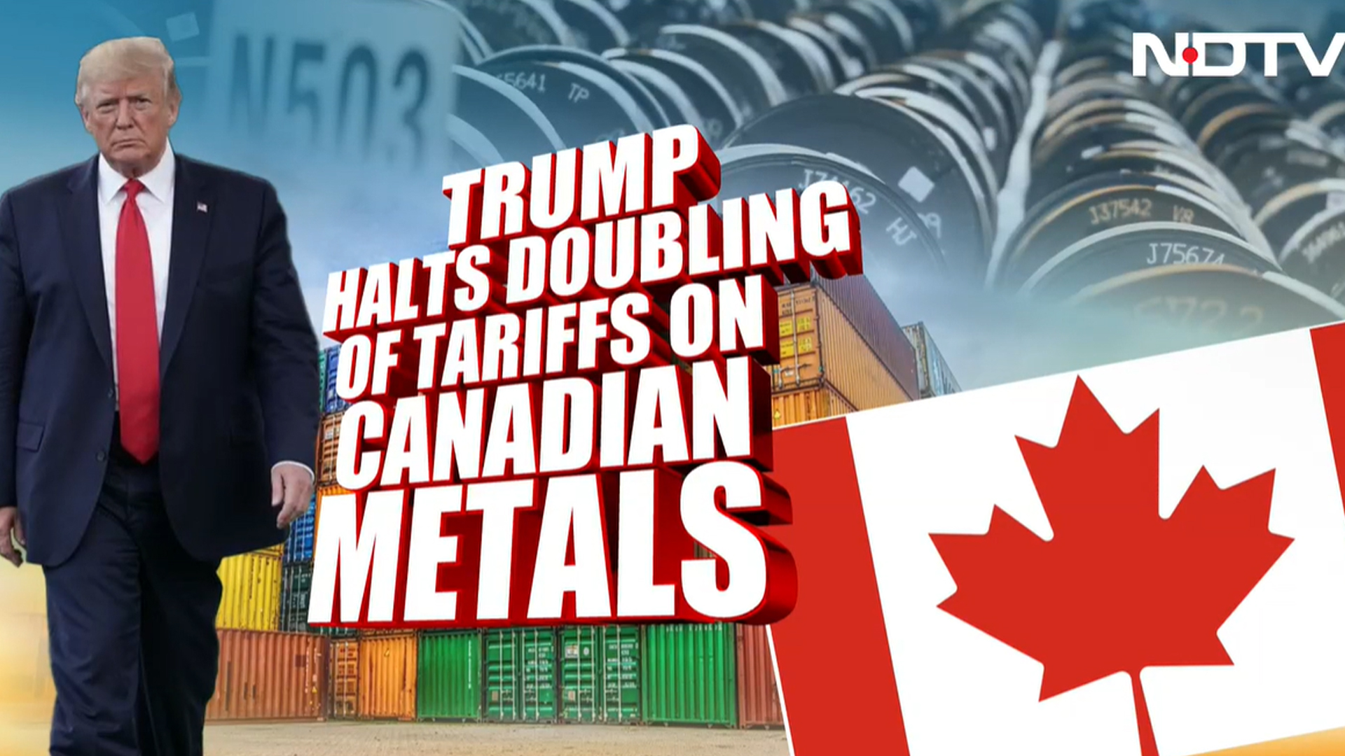 Donald Trump Slaps Double Tariffs On Canada, Then Reverses Plan