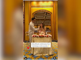 Alia Bhatt's Pre-Birthday Bash: Cake, Laughter And Cute Husband-Wife Moment Alia Bhatt's Pre-Birthday Bash: Cake, Laughter And Cute Husband-Wife Moment