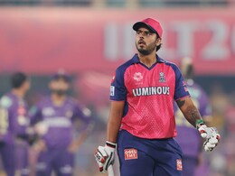 'Loyalty Matters': RR Star Nitish Rana Trolled After Falling For 8 vs Old Team KKR In IPL 2025