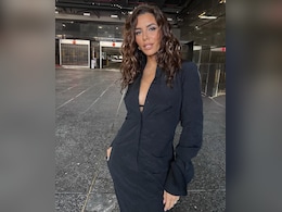 Eva Longoria's Button-Down Black Dress Is Nothing Like Your Regular LBD Eva Longoria's Button-Down Black Dress Is Nothing Like Your Regular LBD