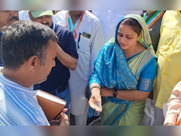 Rajasthan News: एक्शन में सांसद संजना जाटव, भवन निर्माण पर बोलीं - ऐसी घटिया रेत से लड्डू बनते हैं इमारतें नहीं Rajasthan News: एक्शन में सांसद संजना जाटव, भवन निर्माण पर बोलीं - ऐसी घटिया रेत से लड्डू बनते हैं इमारतें नहीं