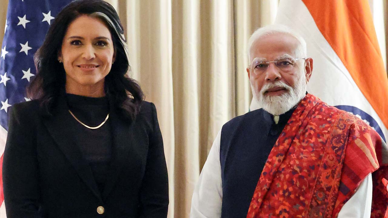 US Intel Chief Tulsi Gabbard In India, 1st Visit Of Trump's Key Aide