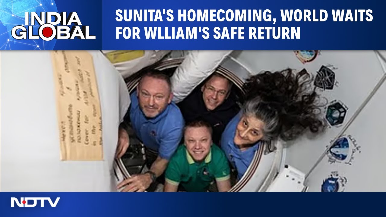 Sunita Williams' Homecoming | NASA SpaceX Crew Head Home After 9 Months | PM Modi Writes To Williams