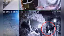 बड़ी लूट करना चाहते थे नकाबपोश! दरवाजा नहीं खुला तो ये क्या करने लगे बदमाश... घटना CCTV में कैद