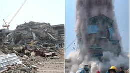 Earthquake: म्&zwj;यांमार और थाईलैंड में भूकंप ने मचाई तबाही! महज 3 सेकंड में जमींदोज बहुमंजिला इमारत, देखें वीडियो