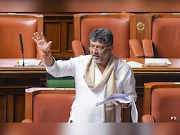 DK Shivakumar Sings RSS Anthem In Karnataka Assembly, Then Clarifies DK Shivakumar Sings RSS Anthem In Karnataka Assembly, Then Clarifies