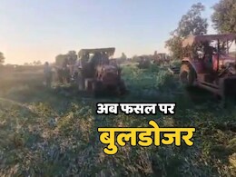 Bulldozer Action: विदिशा में फिर चला फसलों पर बुलडोजर! 255 हेक्टेयर भूमि कराया गया मुक्त